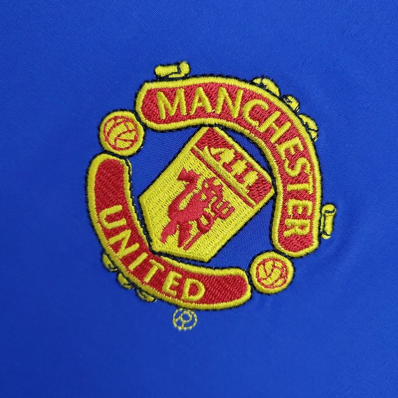 Manchester United 2002-2004 Retro Home Short Sleeve Jersey #7 Beckham Personalized UCL Patch Rare