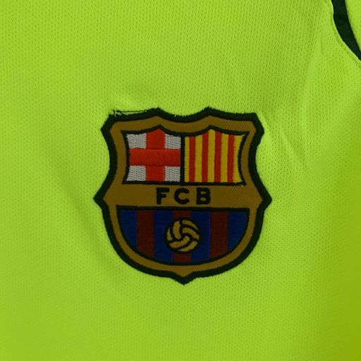 FC Barcelona 2005-06 Retro Green Long Sleeve Jersey | Custom Name & Number | UCL & La Liga