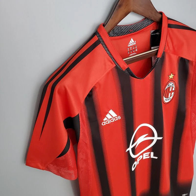 Retro AC Milan 2004-05 Home Jersey Short Sleeve Custom