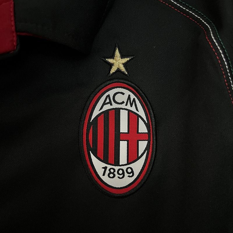 Retro AC Milan 2012-13 Black Jersey Short Sleeve