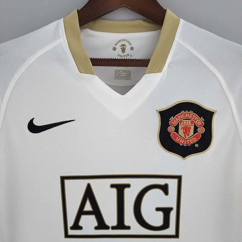 Manchester United 2006-2007 Retro Away Short Sleeve Jersey #7 Ronaldo Personalized UCL Rare