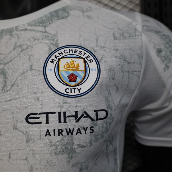 Man City 2025-26 Away Player Jersey Nico #14