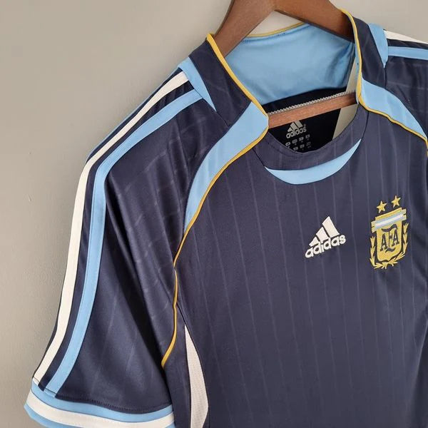 Argentina 2006 World Cup Away Retro Short Sleeve Jersey Personalized S-2XL