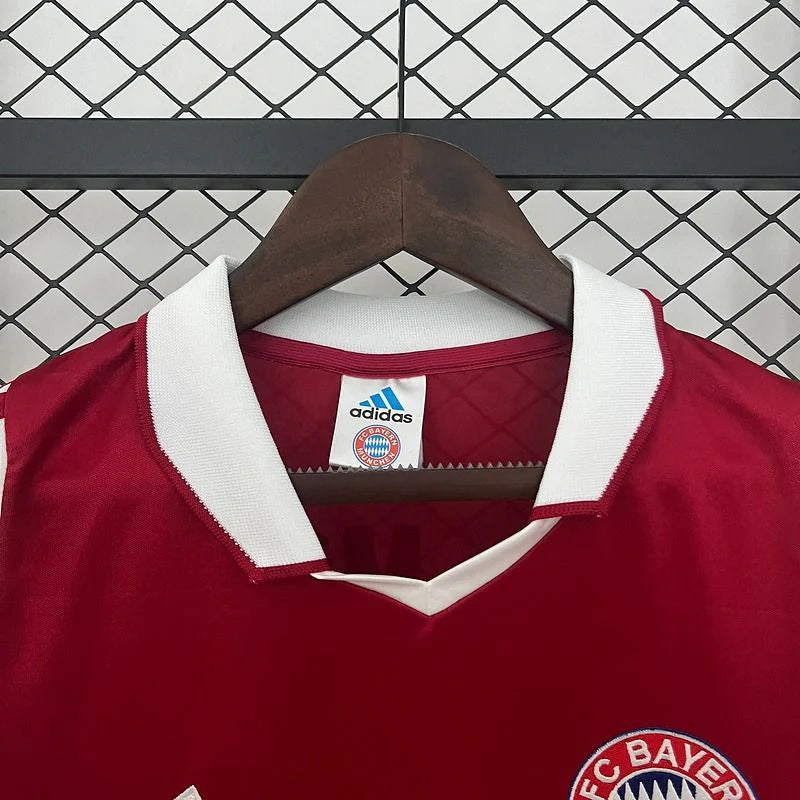 Bayern Munich 2003-2004 Retro Home Short Sleeve Jersey #10 Makaay Bundesliga Patch Personalized Rare