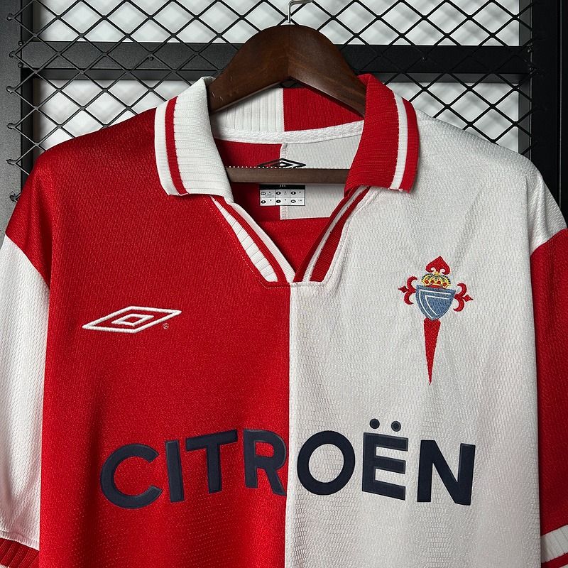 Celta Vigo 2001-2002 Retro Away Jersey Personalized La Liga Patch