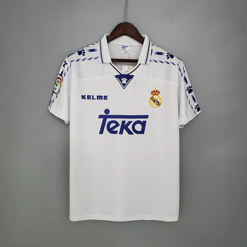 1996/97 Real Madrid Retro Home Jersey #3 R.Carlos LaLiga