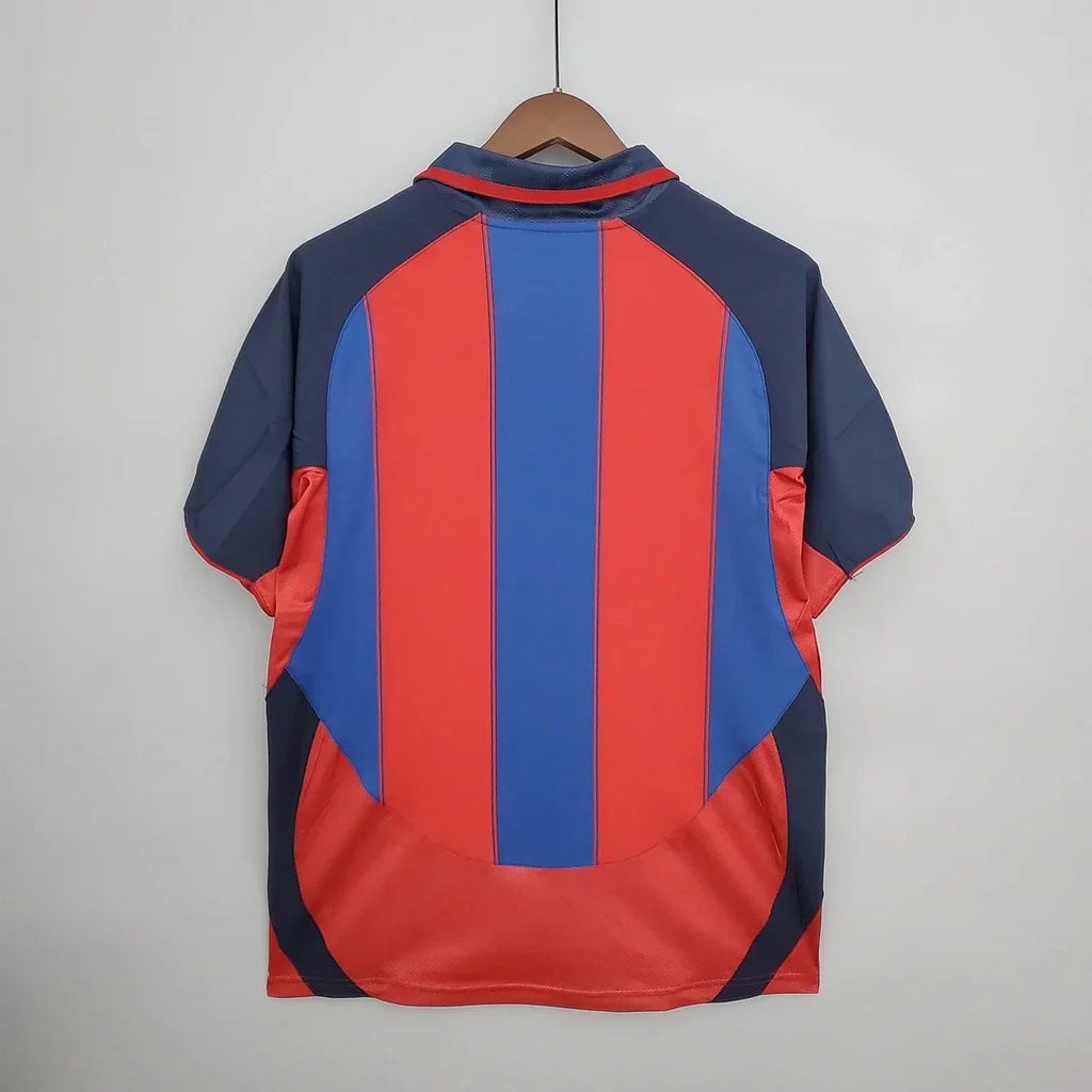 FC Barcelona 2003-04 Retro Home Jersey | Custom Name & Number | La Liga