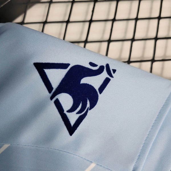 Manchester City 2008-2009 Retro Home Short Sleeve Jersey Personalized PL Patch
