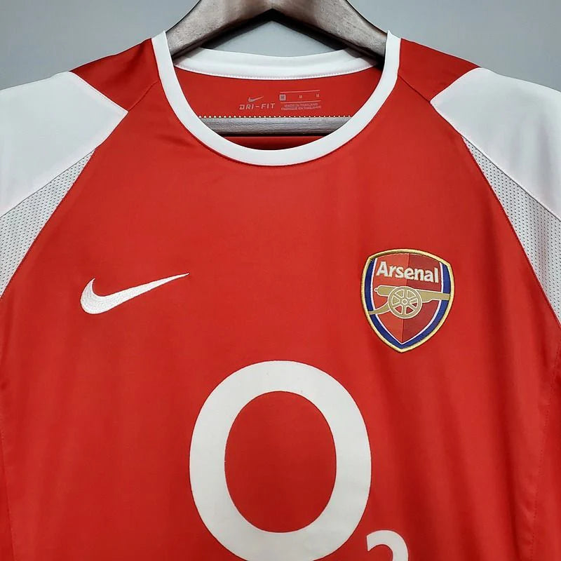 Arsenal 2002-04 Retro Home Jersey | #14 Thierry Henry | Premier League