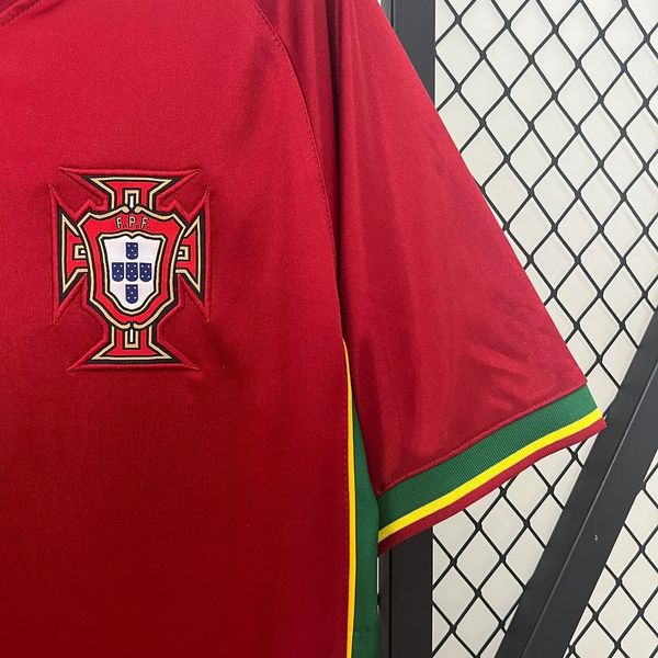 Portugal 1998 Retro Home Jersey – Figo #7
