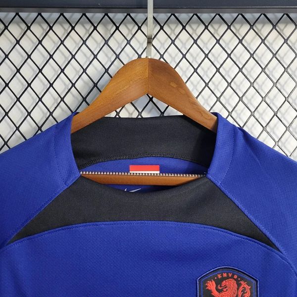 Netherlands 2022 Away Jersey Memphis #10
