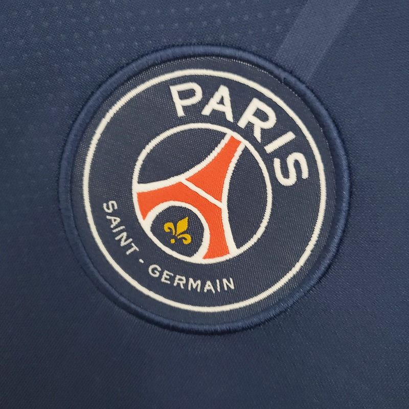 PSG 2021-2022 Retro Home Short Sleeve Jersey #30 Messi Personalized UCL Patch