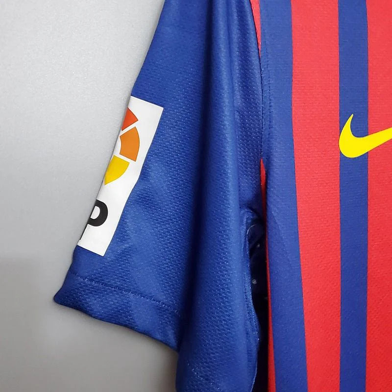 FC Barcelona 2011-12 Retro Home Jersey | #10 Lionel Messi | La Liga