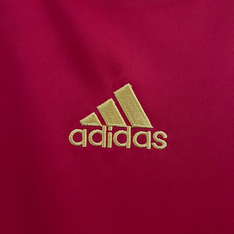 Spain 2008 Euro Championship Retro Home Short Sleeve Jersey Euro Patch Personalized Rare