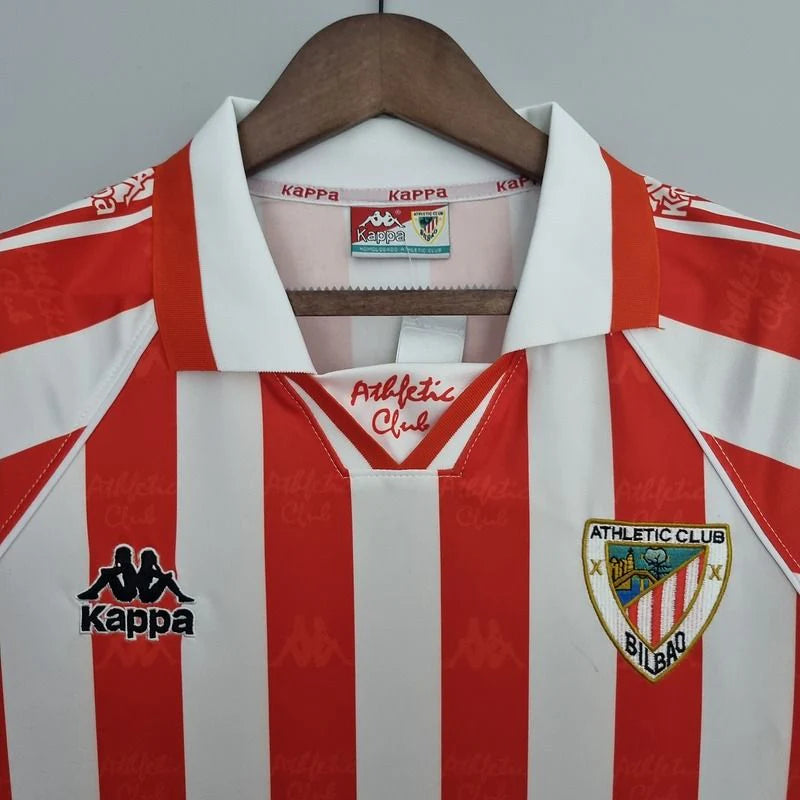 Retro Athletic Bilbao 1995-97 Home Jersey Short Sleeve
