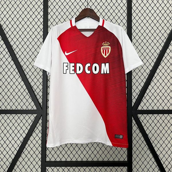 Retro AS Monaco 2016-17 Home Jersey #29 Mbappe