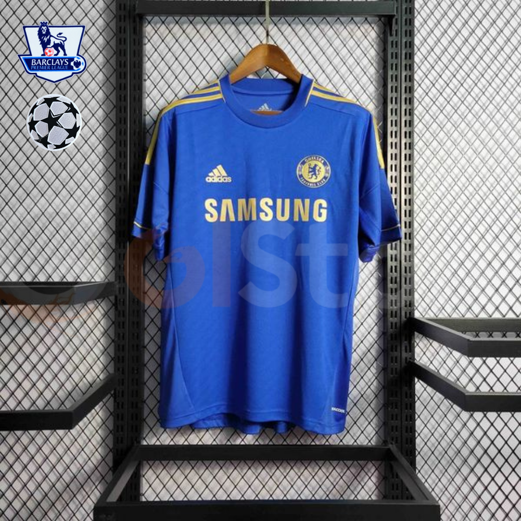 Chelsea FC 2012-2013 Retro Away Short Sleeve Jersey Premier League UCL Patch Personalized Rare Hazard Lampard Terry