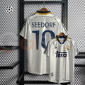 1998/00 Real Madrid Retro Home Jersey #10 Seedorf UCL Personalized