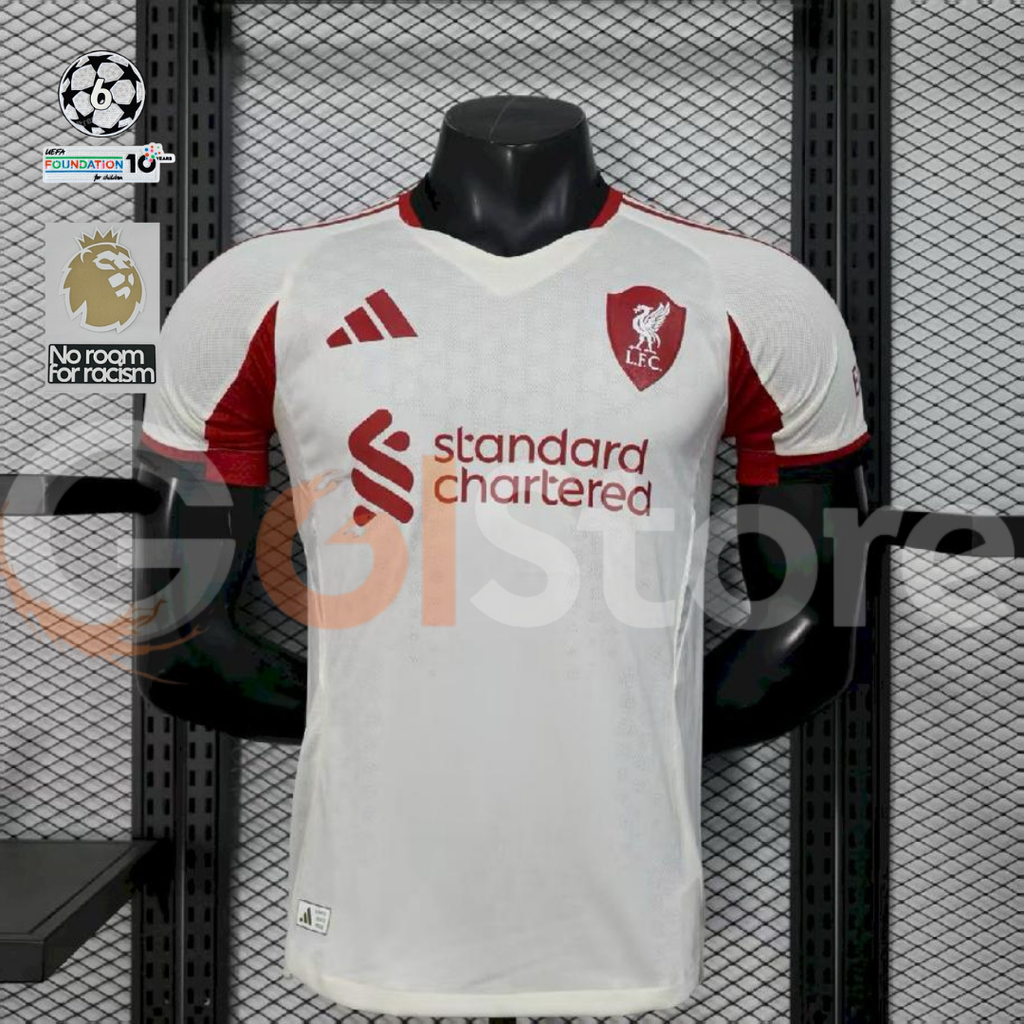 2025-2026 Liverpool Player Version Third Short Sleeve Jersey Personalized PL UCL Patch