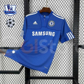Chelsea FC 2009-2010 Retro Home Short Sleeve Jersey UCL PL Patch Personalized Rare