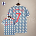 Manchester United 2021-2022 Retro Away Short Sleeve Jersey #7 Ronaldo Personalized PL UCL Rare