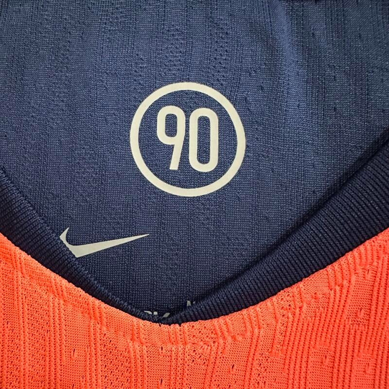 FC Barcelona 2025-26 Third Orange Professional Jersey | Custom Name & Number | La Liga & UCL