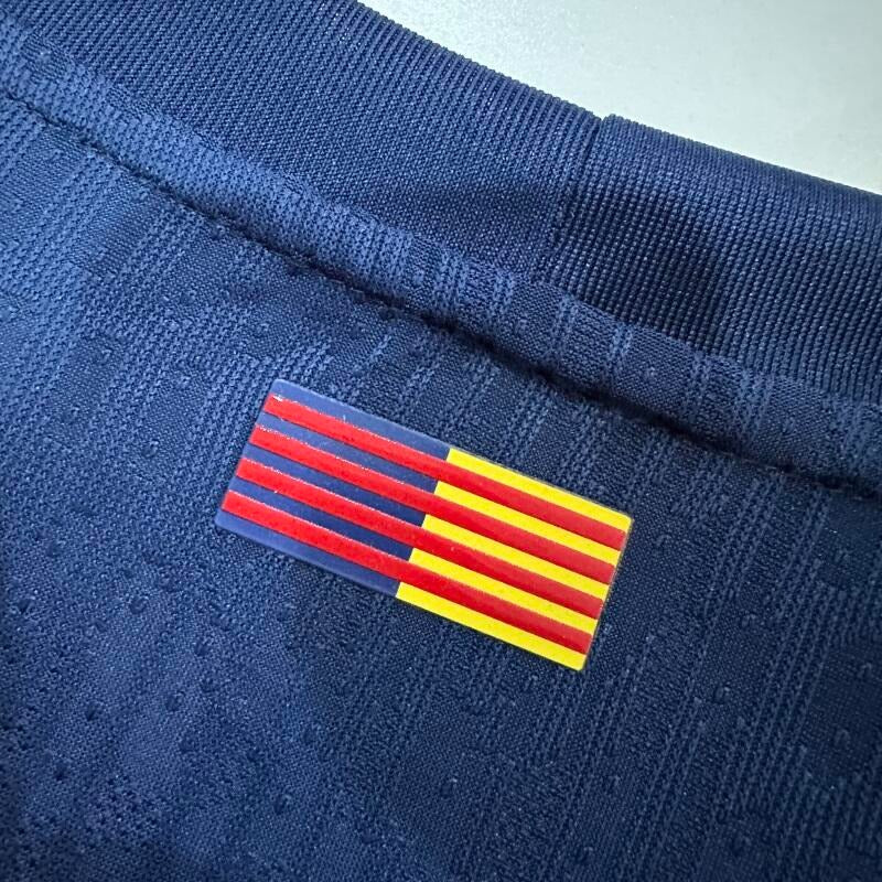 FC Barcelona 2025-26 Third Orange Professional Jersey | Custom Name & Number | La Liga & UCL