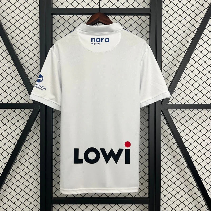 2025-2026 CD Leganés Fan Version Home Short Sleeve Jersey Personalized La Liga Patch