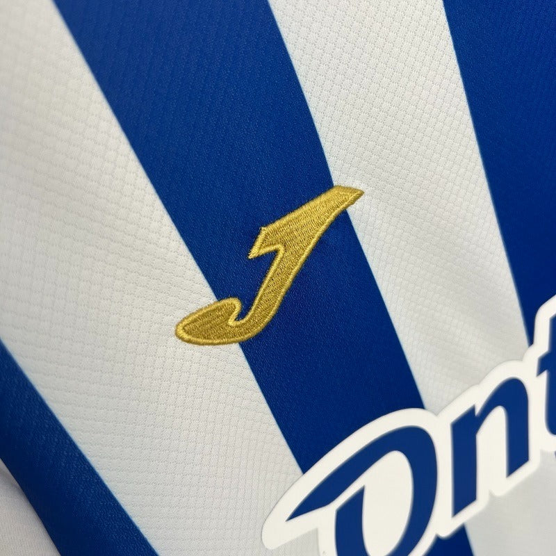 2025-2026 CD Leganés Fan Version Home Short Sleeve Jersey Personalized La Liga Patch