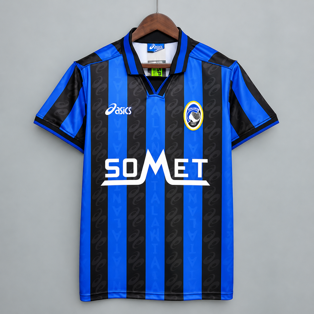 Retro Atalanta BC 1996-97 Home Match Jersey Short Sleeve