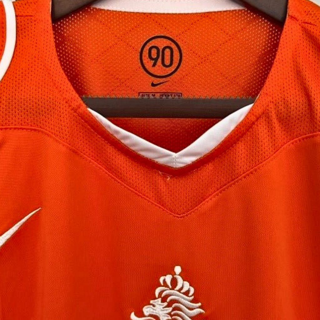 8 Davids Retro Netherlands National Team Football Jersey - 2004 Euro, Short Sleeve