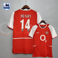 Arsenal 2002-04 Retro Home Jersey | #14 Thierry Henry | Premier League