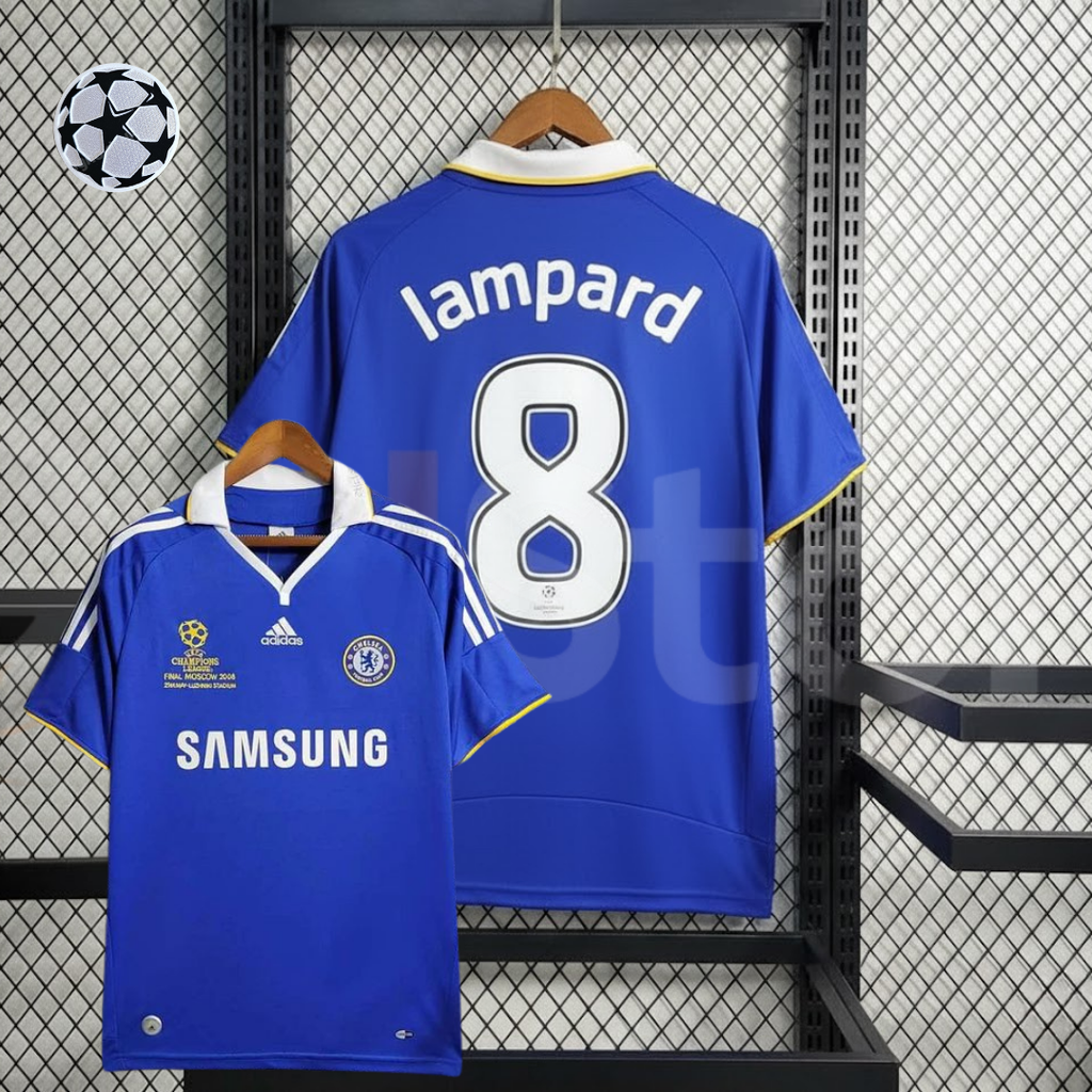 Chelsea FC 2008–2009 Retro Home Jersey – Lampard #8