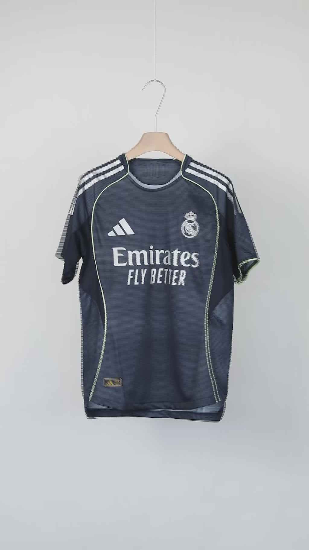2025/26 Real Madrid Player Version Third Jersey #5 Bellingham UCL Personalized
