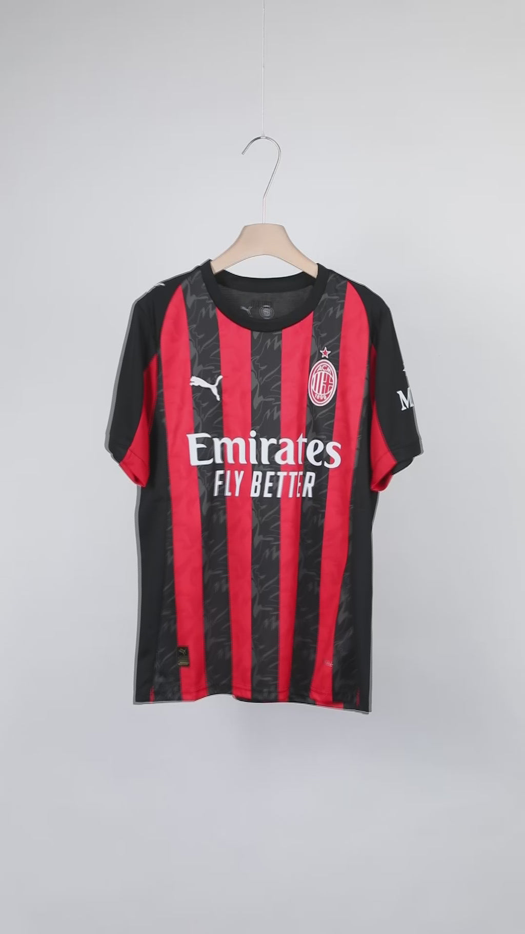 AC Milan 2025-26 Home Jersey Short Sleeve #10 Leao