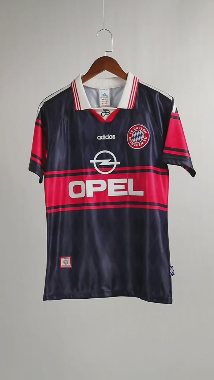 Bayern Munich 1997-1999 Retro Home Short Sleeve Jersey Personalized Rare Collector