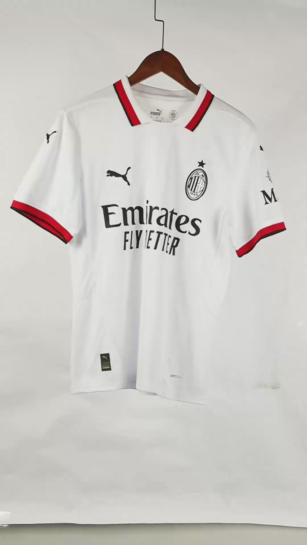 AC Milan 2024-25 Away Jersey Short Sleeve #11 Pulisic
