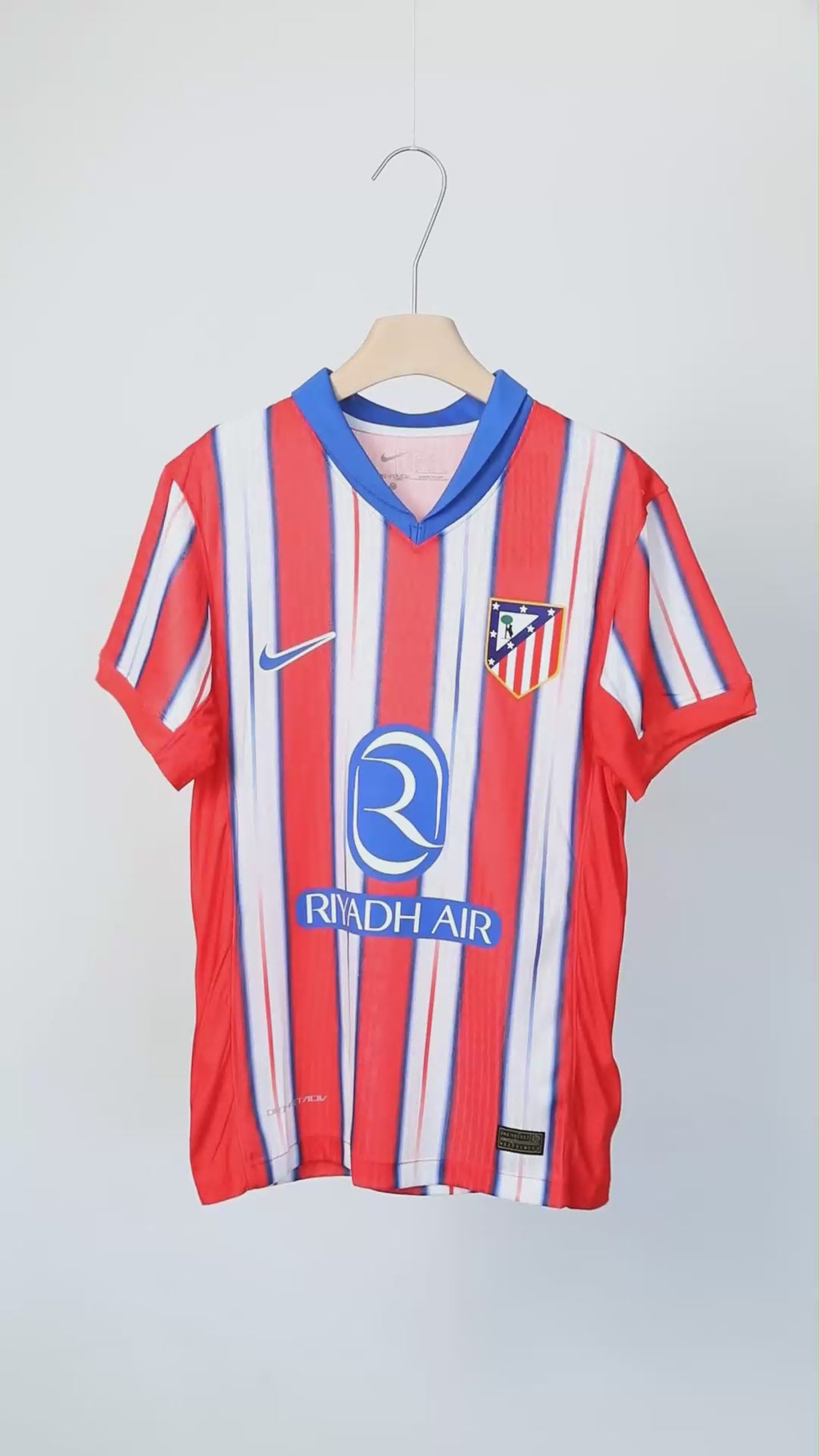 Atlético Madrid 2024-25 Home Jersey – Griezmann 7 | Short Sleeve | S–2XL