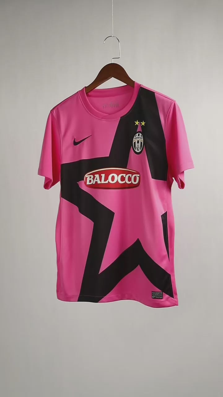 Juventus 2011-2012 Retro Away Short Sleeve Jersey Serie A Patch Personalized Rare Collector