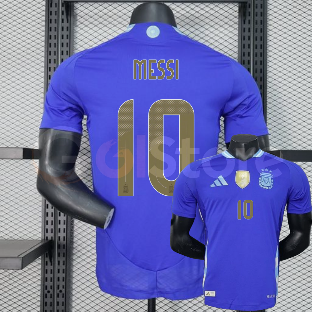 Argentina 2024 Away Player Jersey - Messi #10