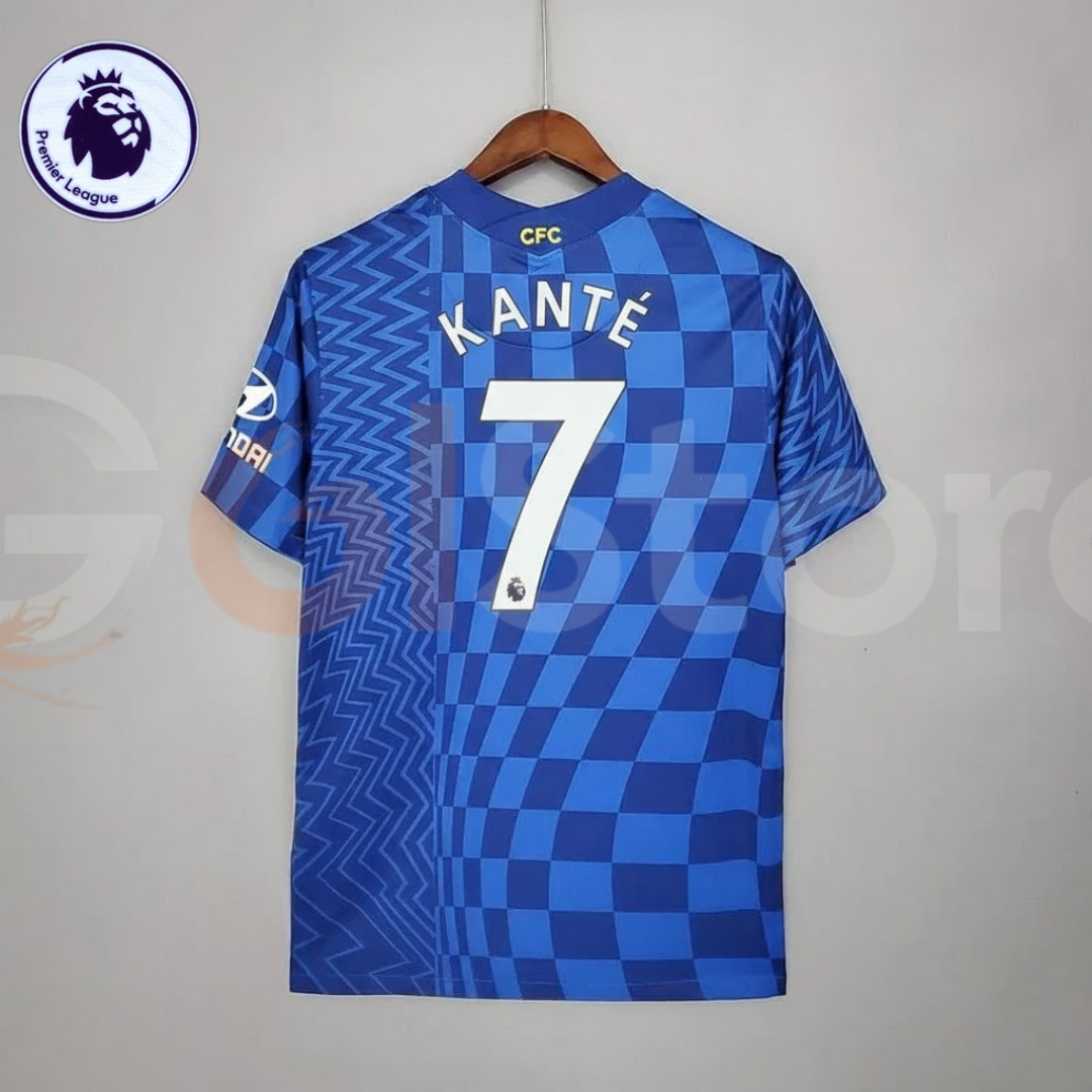 Chelsea FC 2021–2022 Retro Home Jersey – Kanté #7