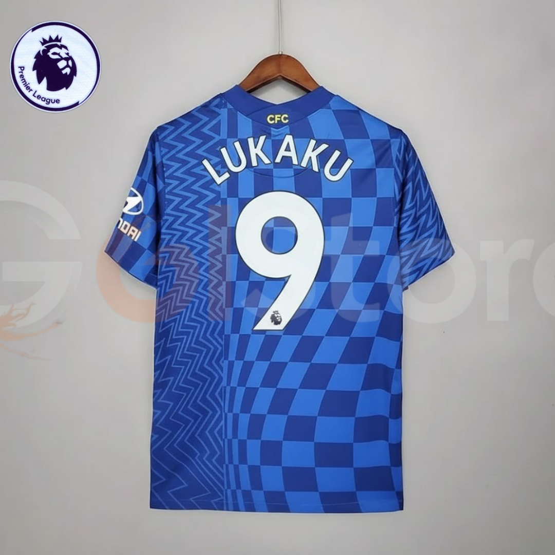 Chelsea FC 2021–2022 Retro Home Jersey – Lukaku #9