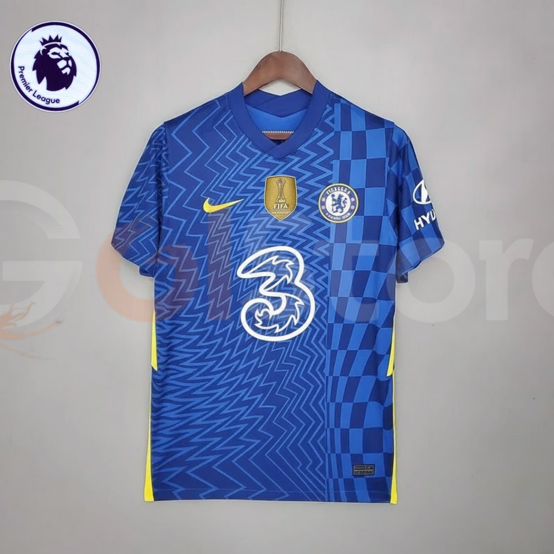 Chelsea FC 2021–2022 Retro Home Jersey – T. Silva #6