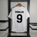 2009/10 Real Madrid Retro Home Jersey #9 Ronaldo UCL Personalized