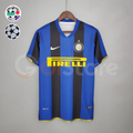Inter Milan 2008-2009 Retro Home Short Sleeve Jersey Serie A UCL Patch Personalized Rare Mourinho