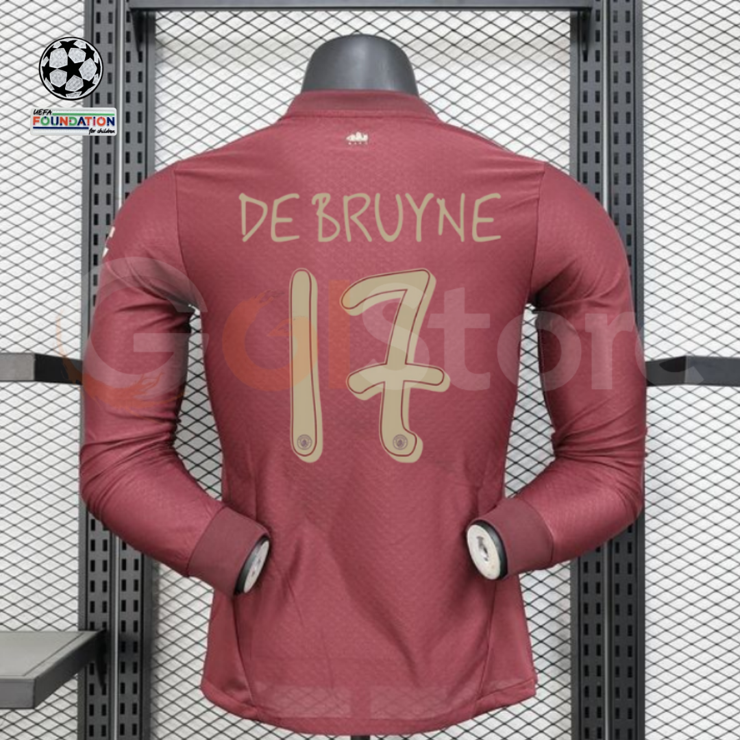 Man City 24-25 Third Long Sleeve De Bruyne #17