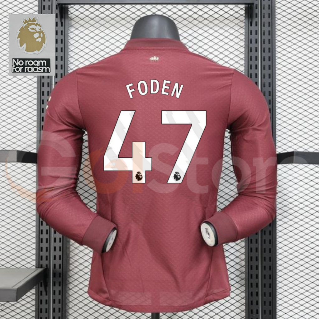 Man City 24-25 Third Long Sleeve Foden #47 PL