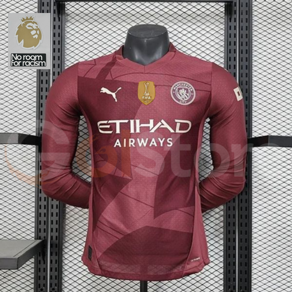 Man City 24-25 Third Long Sleeve Haaland #9 PL