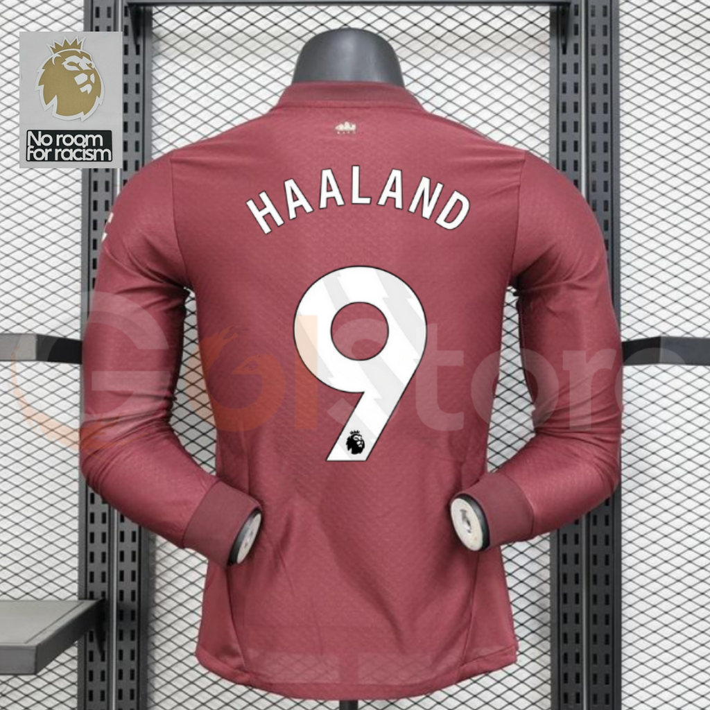 Man City 24-25 Third Long Sleeve Haaland #9 PL