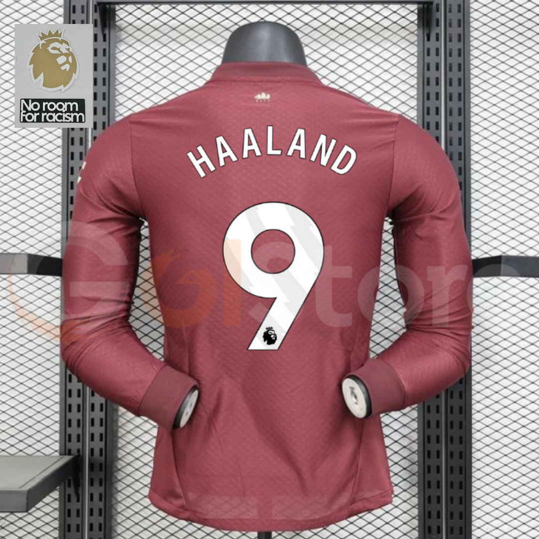 Man City 24-25 Third Long Sleeve Haaland #9 PL
